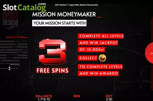 Скрин8. Agent Blitz: Mission Moneymaker слот