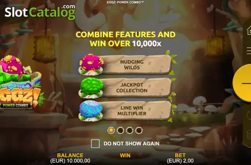 Скрин2. Eggz! Power Combo слот