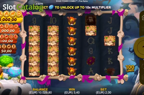 Скрин7. Eggz! Power Combo слот