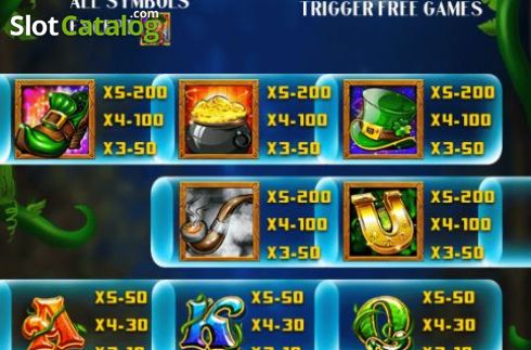 Скрин7. Green Leprechaun слот