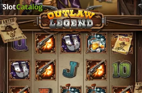 Скрин3. Outlaw Legend слот