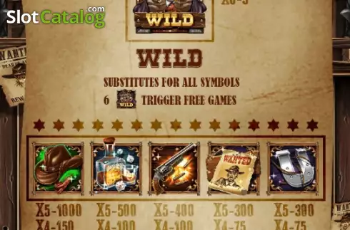 Скрин9. Outlaw Legend слот