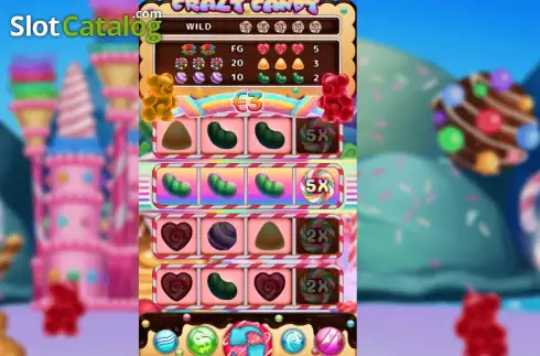 Скрин3. Crazy Candy слот