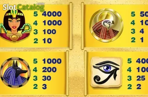 Скрин4. Cleopatras Glory слот
