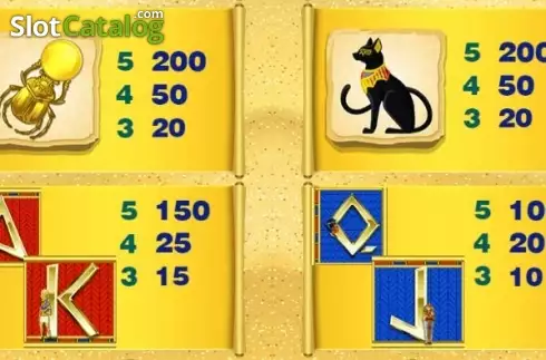 Скрин5. Cleopatras Glory слот