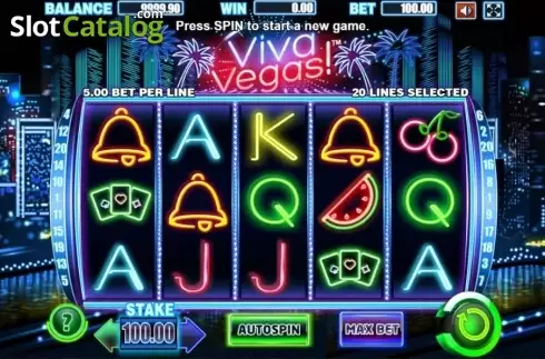 Скрин2. Viva Vegas слот
