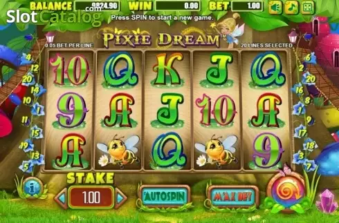 Скрин2. Pixie Dream слот