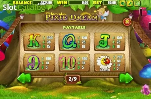 Скрин5. Pixie Dream слот