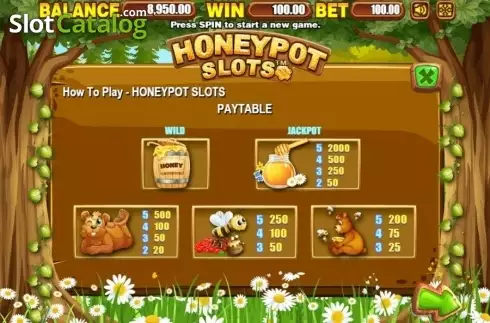 Скрин4. Honeypot Slots слот