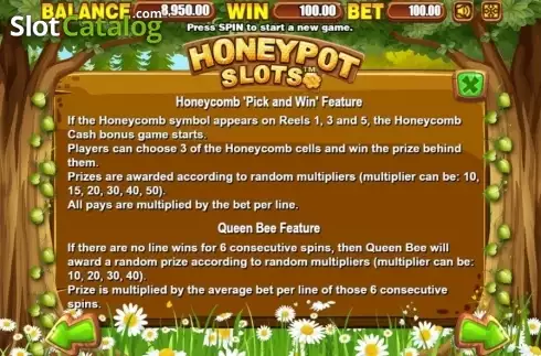 Скрин8. Honeypot Slots слот