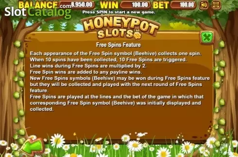Скрин9. Honeypot Slots слот