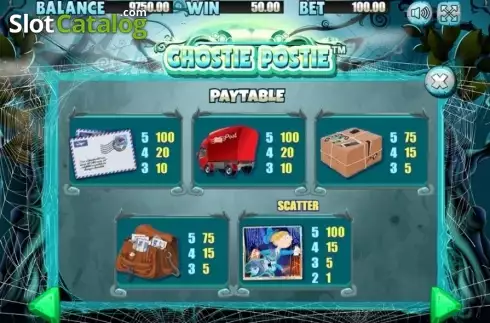 Скрин5. Ghostie Postie слот
