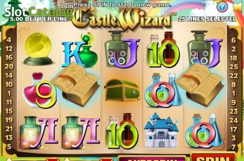 Скрин3. Castle Wizard слот