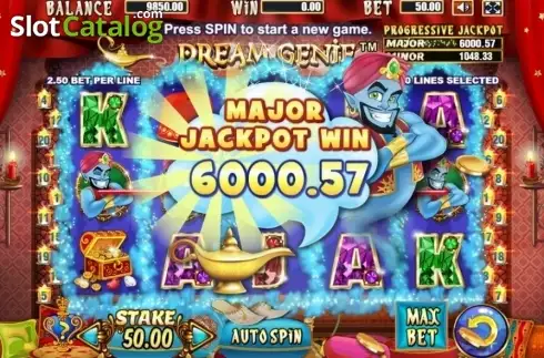 Скрин3. Dream Genie (Allbet Gaming) слот