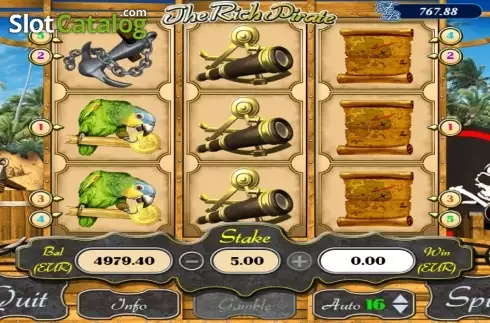Скрин2. Rich Pirate слот