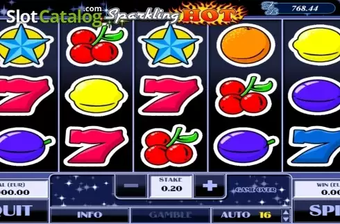 Скрин6. Sparkling Hot слот
