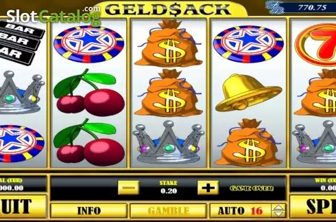 Скрин2. Geldsack слот