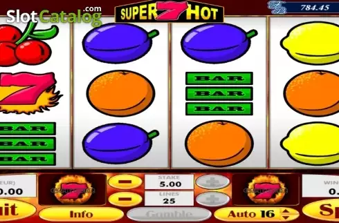 Скрин2. Super 7 Hot слот