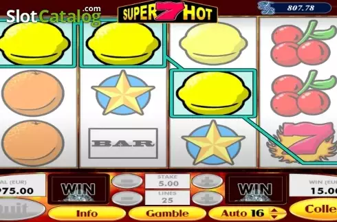 Скрин6. Super 7 Hot слот