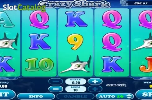 Скрин2. Crazy Shark слот