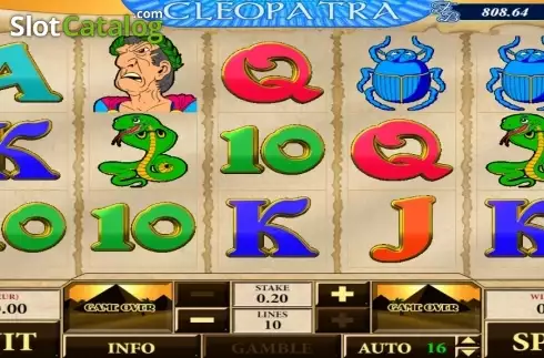 Скрин2. Cleopatra (AlteaGaming) слот