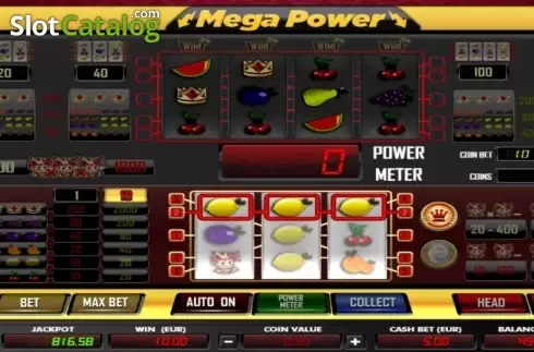 Скрин3. Mega Power слот
