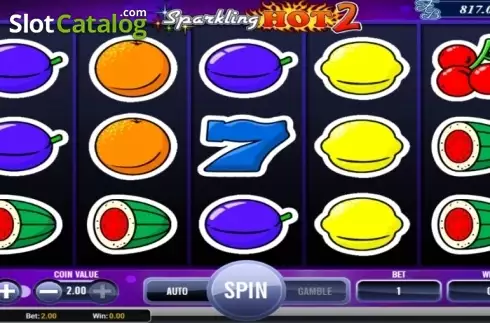 Скрин2. Sparkling Hot 2 слот