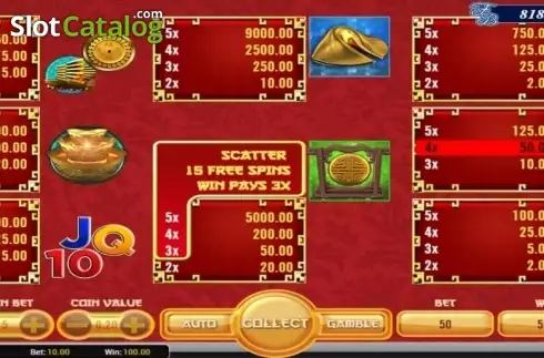 Скрин4. Golden Cookie слот