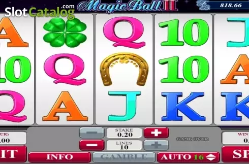 Скрин2. Magic Ball 2 слот