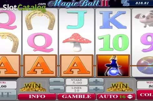 Скрин3. Magic Ball 2 слот