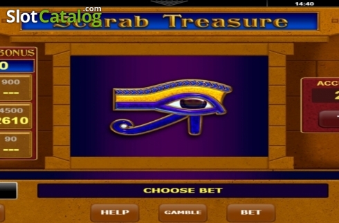 Скрин4. Scarab Treasure слот