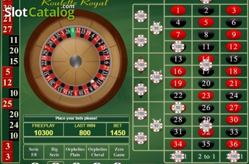 Скрин5. Roulette Royal (Amatic Industries) слот