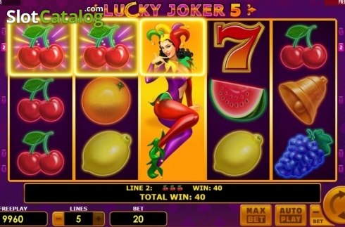 Скрин3. Lucky Joker 5 слот