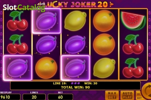 Скрин3. Lucky Joker 20 слот