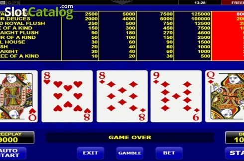 Скрин4. Deuces Wild (Amatic Industries) слот