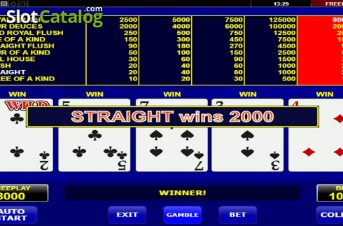 Скрин5. Deuces Wild (Amatic Industries) слот