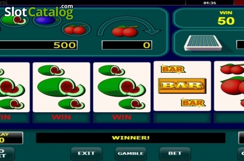 Скрин3. Fruit Poker слот