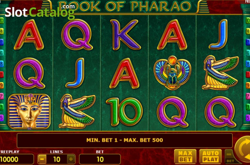 Скрин2. Book of Pharao слот