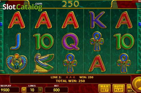 Скрин3. Book of Pharao слот