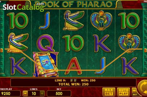 Скрин6. Book of Pharao слот