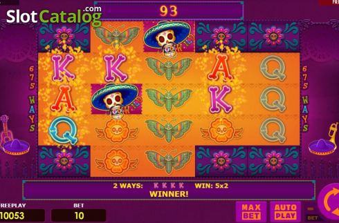 Скрин7. Dia Muertos слот