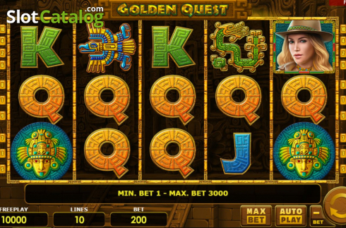 Скрин3. Golden Quest (Amatic Industries) слот
