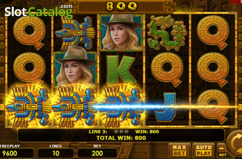 Скрин4. Golden Quest (Amatic Industries) слот