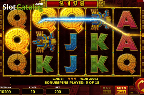Скрин8. Golden Quest (Amatic Industries) слот