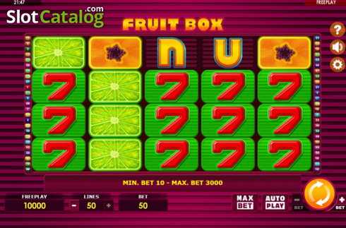 Скрин3. Fruit Box слот