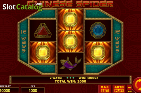 Скрин3. Chinese Spider слот