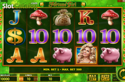 Скрин3. Fortune Girl (Amatic Industries) слот
