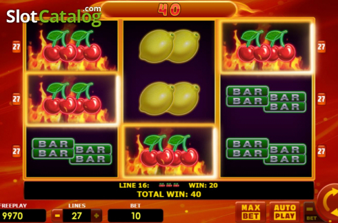 Скрин4. Hot Fruits 27 слот
