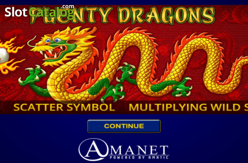 Скрин2. Plenty Dragons слот