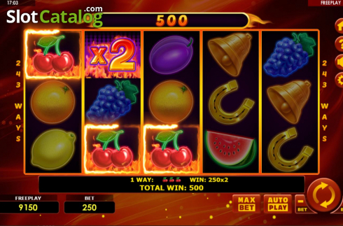 Скрин4. All Ways Hot Fruits слот